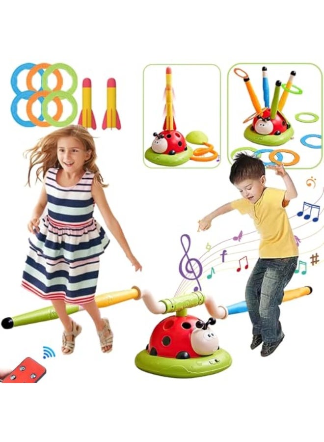 4-in-1 Outdoor Carnival Game Set for Children 40 Pieces Outdoor Backyard Family Birthday Parties - Image 1
