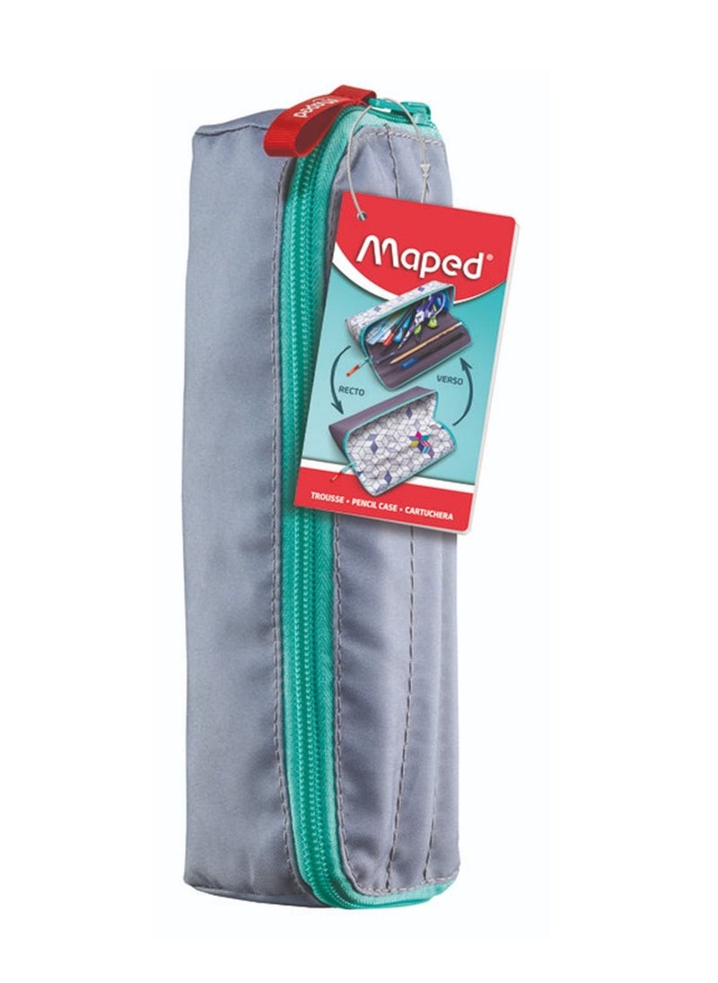 Maped Maped Pencil Case  Basic Purple  - Image 1