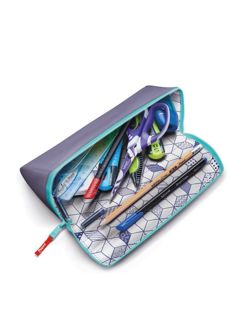 Maped Maped Pencil Case  Basic Purple  - Image 3