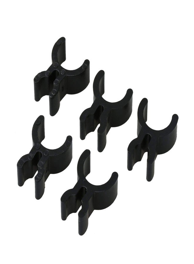 VOBRAMY Plastic Black Trumpet Pen Clip Holder French Horn Pencil Clip Pack of 5 - Image 1