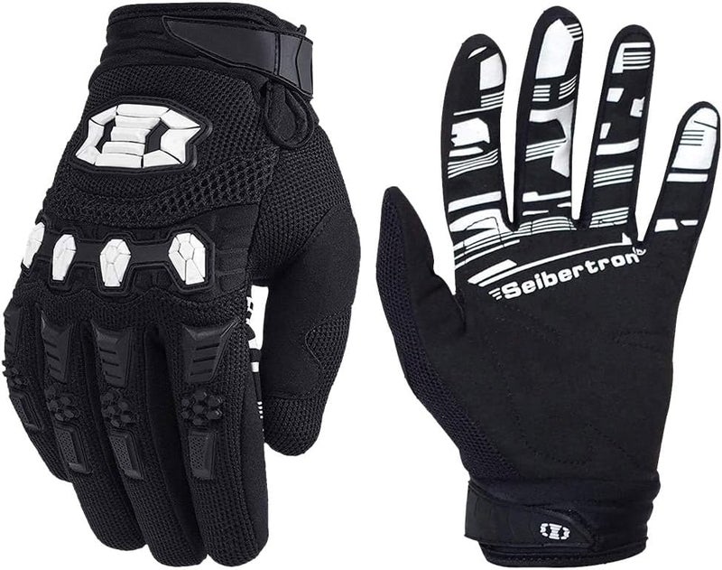 Seibertron Dirtpaw Full Finger Cycling Gloves - Image 1