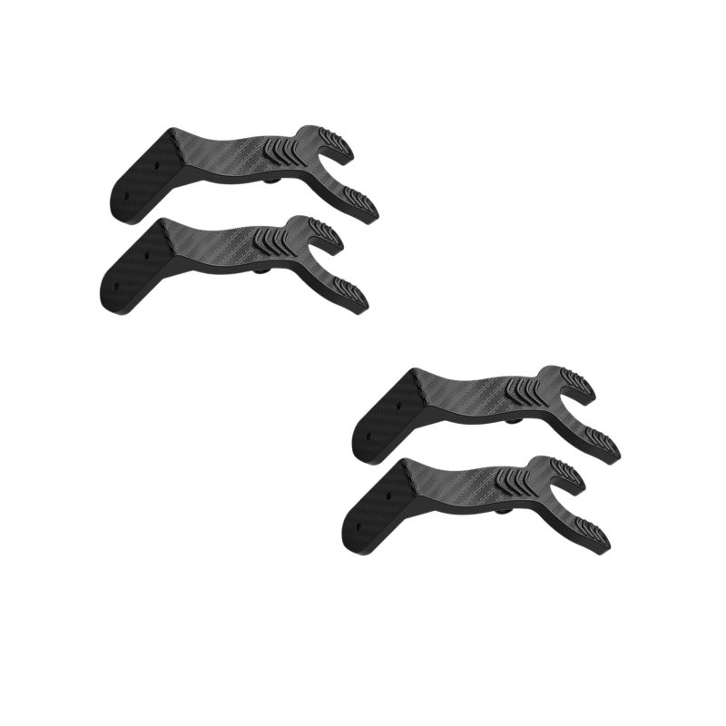 4 pcs Wall Mount Hook Jacket Holder Hanger Coats Storage Rack For Towel Hats Motorcycle Accessories - Image 1