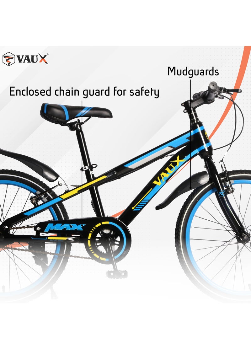 Vaux Max Kids Road Bike for 6-14 Years Boys And Girls, Adjustable Seat, 24 Inch Side Stand - Blue - pzsku/ZE5B7538EF5662819AE67Z/45/_/1723807931/b365779b-b2d9-4a46-9a99-9543fb6b9a63