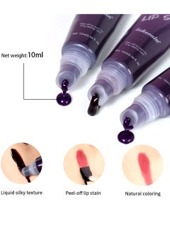 lakerain Lip Stain Peel Off Lip Stain Light Pink Peel Off Lip Color Stain Lipstick Long Lasting Lip Stain Peel Off Sweat Proof Waterproof Highly Pigmented Matte Lipstick Liquid Peel Off Lip Tint 10ml 03  - Image 5