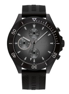 Tommy Hilfiger Plus Men's Analogue Quartz Watch with  Silicone Strap-1791921 46MM  - Image 1