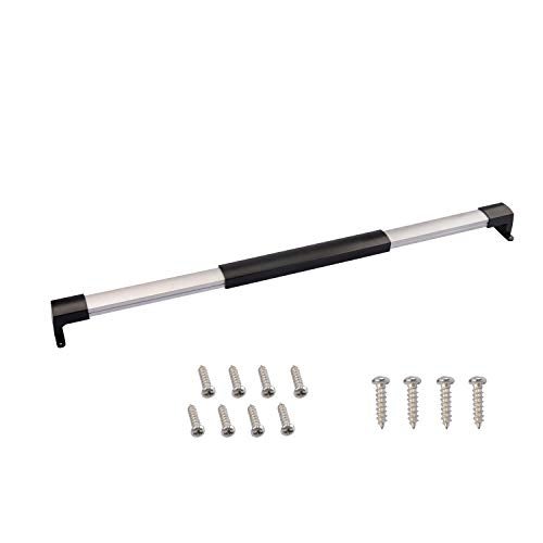 RVGUARD RV Screen Door Cross Bar Handle Adjustable from 21-5/8 Inch to 28-5/8 Inch with Sturdy and Secure Non-Slip Grip - Image 1