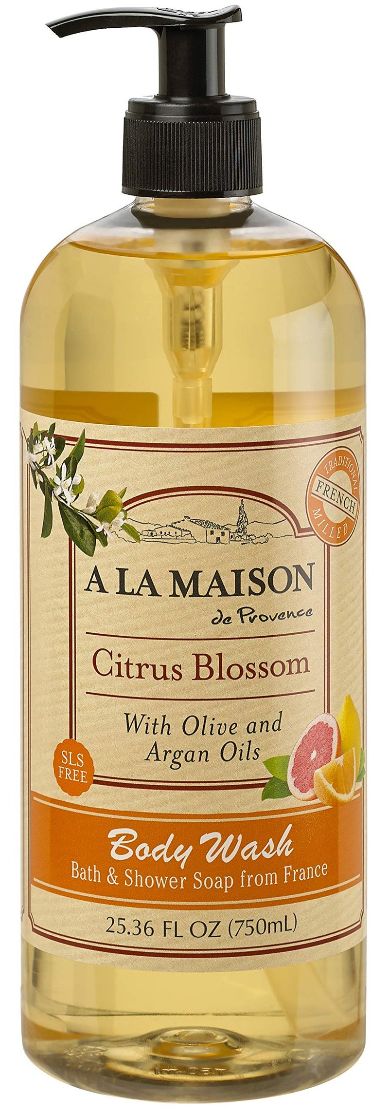 A LA MAISON Body Wash Citrus Blossom 2536 Fluid Ounce