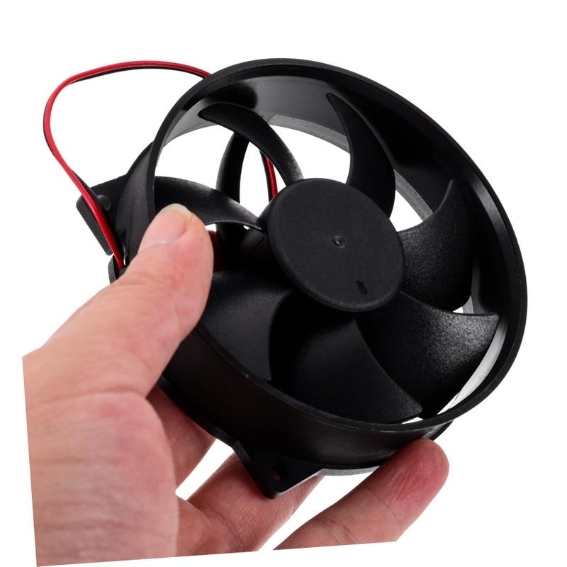 12V Computer Radiator Fan High Speed Quiet Cooling Easy Installation for Desktop PC - Image 5
