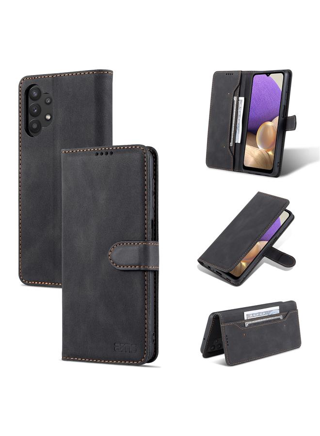Case For Samsung Galaxy A32 5G Dream II Skin Feel PU+TPU Horizontal Flip Leather Case with Holder & Card Slots & Wallet