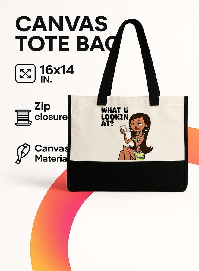 TrendoPrint Eco-Friendly Jute Tote Bag for Women | Reusable Shopping Bag with Sturdy Handles | Large Capacity Multipurpose Handbag for Grocery, Office, Travel & Daily Use (JB90) - Image 5