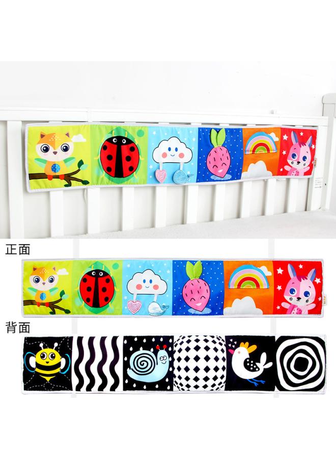 Baby Bed Cloth Book Can Bite Baby Tear 0-6- 2 Months Baby Cognitive Educational Toys
