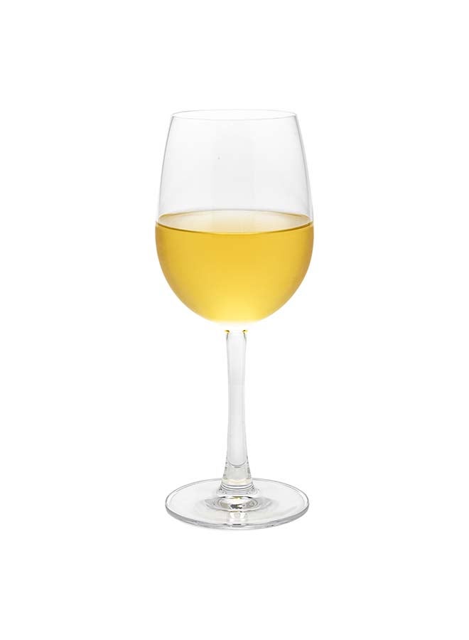 Restaurantware Voglia Nude 12 Ounce White Wine Glasses, Set Of 6 Crystal Wine Glasses - Laser-Cut Rim, Fine-Blown Crystal Wine Glasses, For Chardonnay, Pinot Grigio, Sauvignon Blanc, Dishwasher-Safe - Image 4