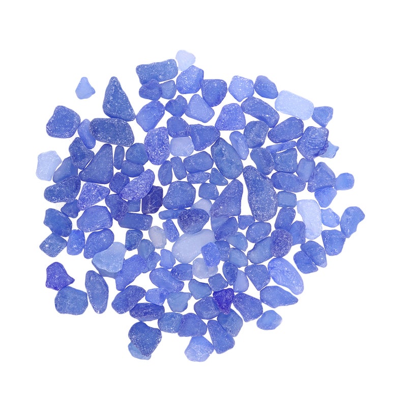 1 Pack of Rocks Chips Stone Irregular Shape Crystal Pebbles Home Indoor Fish Flowerpot Gravel Ornament Stone ( , About 500g) - Image 1