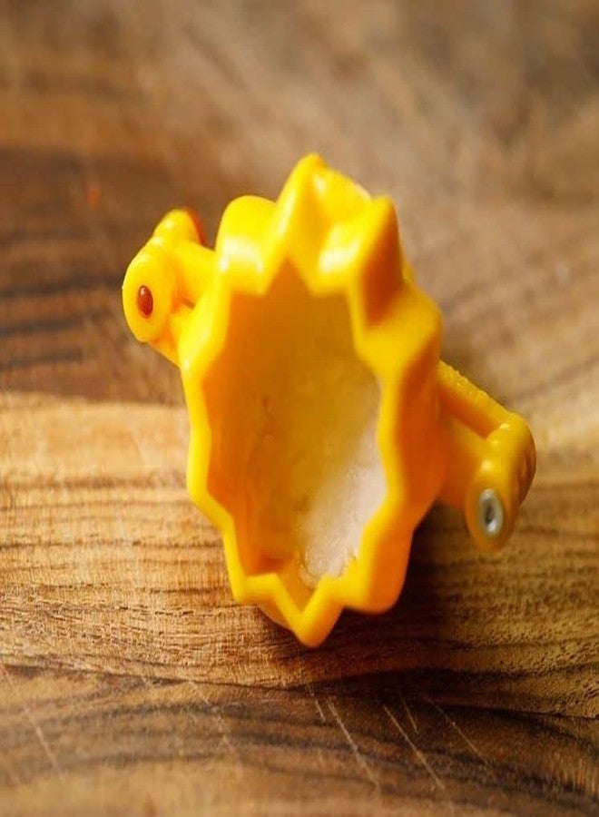 DS Plastic Modak Maker Set of 2 | Two Fold Plastic Modak Mould for Ganpati | Modak Shaper Sacha Set - Image 3