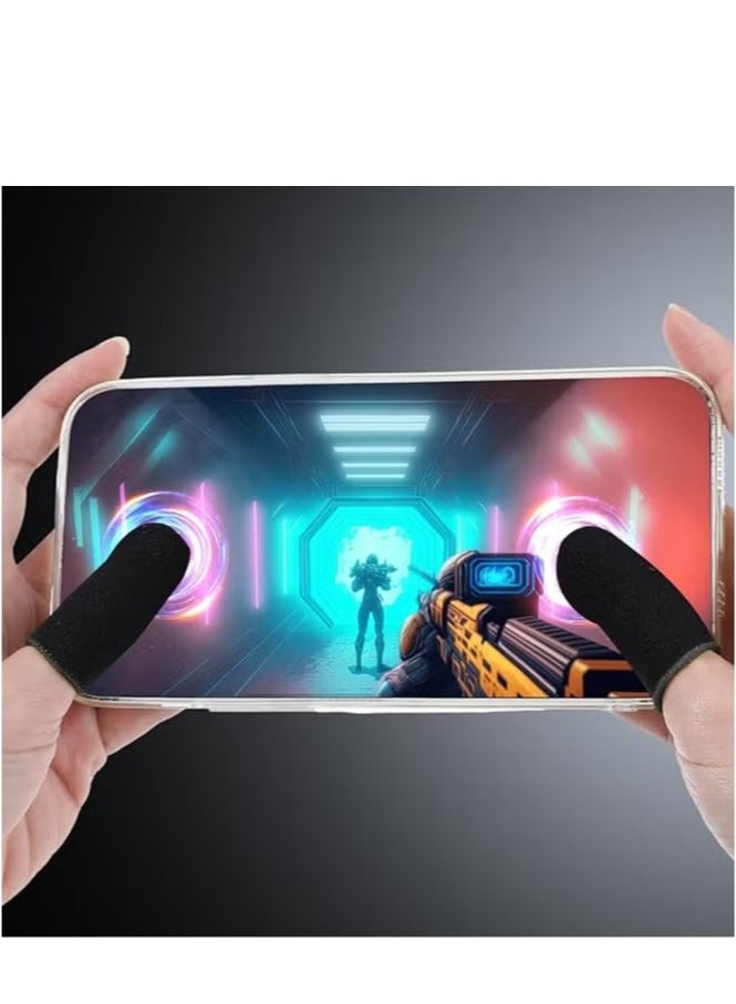 20 piece finger cover suitable for gaming phones, game controllers, finger covers, thumb covers, sweat resistant, breathable, seamless touch screens - Image 5