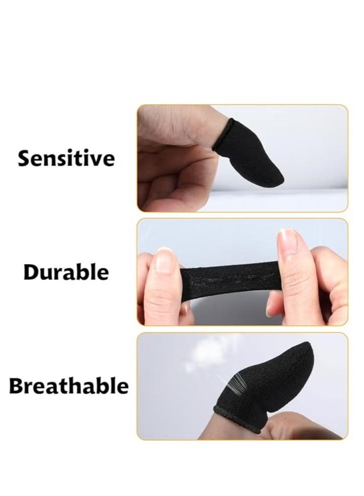 20 piece finger cover suitable for gaming phones, game controllers, finger covers, thumb covers, sweat resistant, breathable, seamless touch screens - Image 3