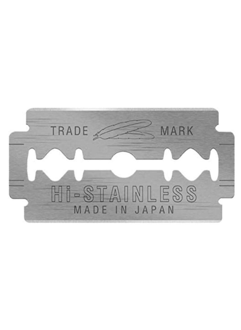 Feather 5 Packs Of Double Razor Blades  - Image 4