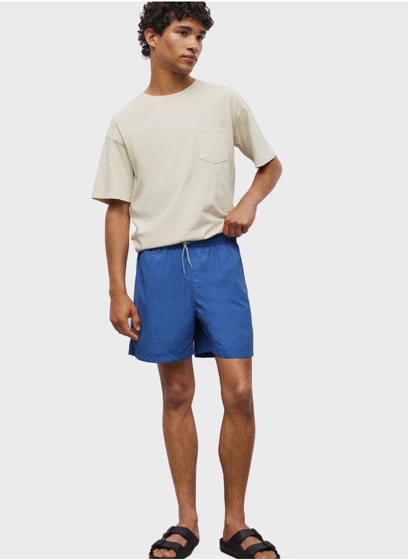 MANGO - Kids Drawstring Swim Shorts - Image 1