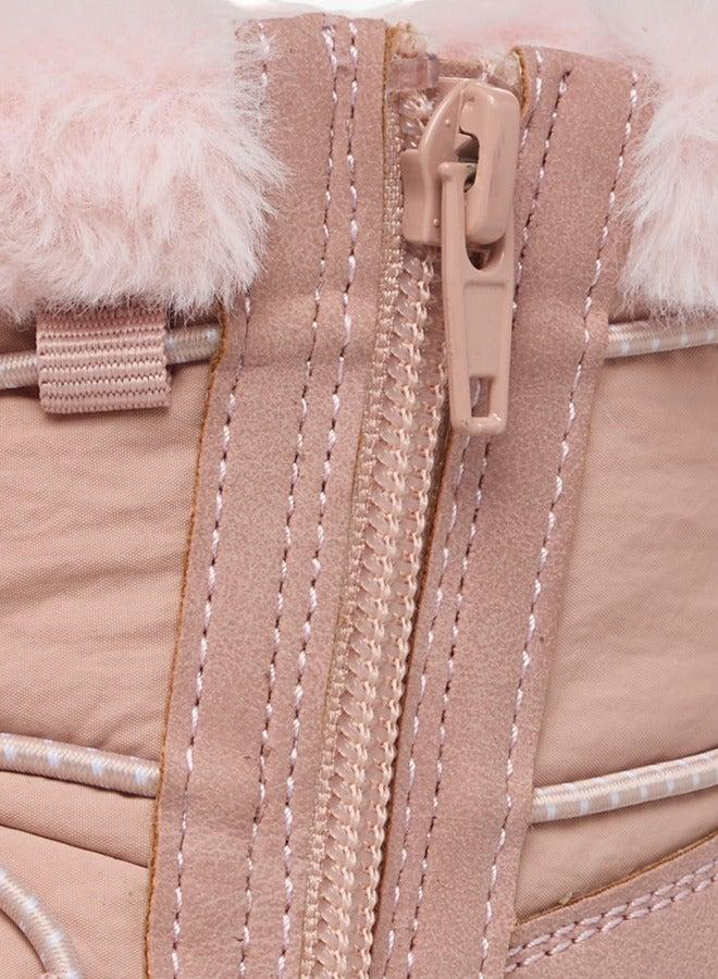 Barbie Drawstring Accent Ankle Boots with Zip Closure - Image 5