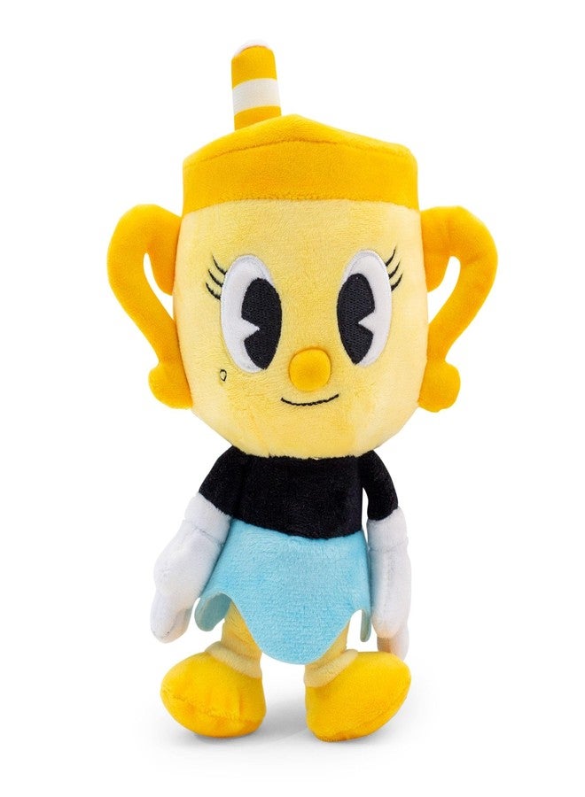 Toynk Cuphead Ms. Chalice 8-Inch Collector Plush Toy | Soft Stuffed Animal for Hugging | Officially Licensed Collectible - Image 2