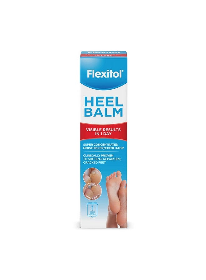 Flexitol Heel Balm, Rich Moisturizing & Exfoliating Foot Cream, Original Version, 4 Oz - Image 1
