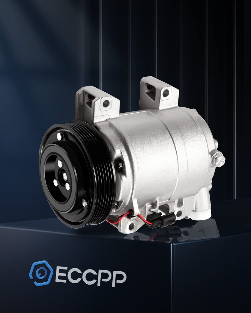 ECCPP AC Compressor with Clutch 2008-2016 Replacement for Nissan Rogue 2.5L Air Conditioning Compressor - Image 2
