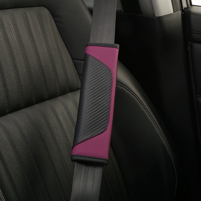 Velcro design for easy installation and removal, seat belt shoulder pad - Image 2