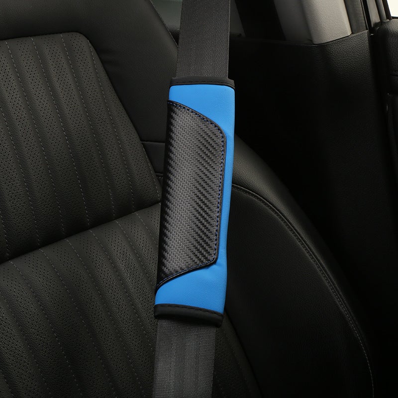 Velcro design for easy installation and removal, seat belt shoulder pad - Image 4