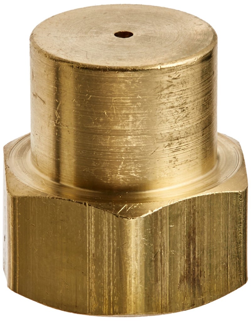 Dramm Seedling Nozzle, Solid Brass for Fragile Plants, Delicate Seedlings and Plant Cuttings, Produces Extra Fine, Hollow Cone Mist Pattern, Brass - Image 1