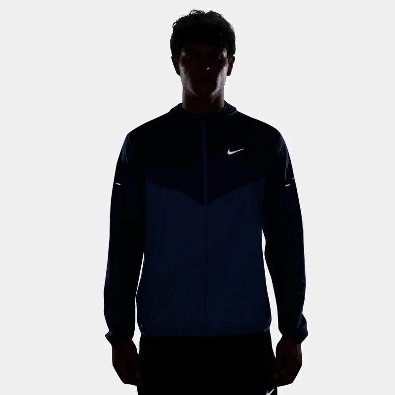 Nike Blue Men's Stride Repel UV Running Jacket for Men | Best Price UAE