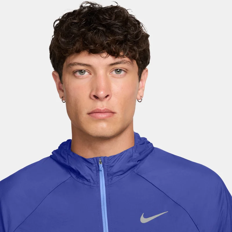 Nike Blue Men's Stride Repel UV Running Jacket for Men | Best Price UAE