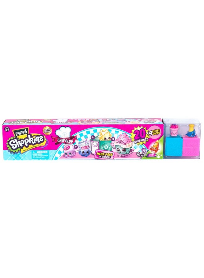 Shopkins مجموعة شيف كلوب ميغا باك من شوبكنز الموسم 6 - لعبة قابلة للجمع مع أكثر من 20 قطعة - Image 1