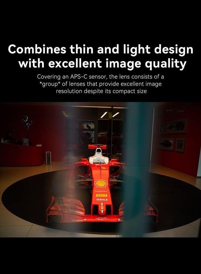 7أرتيسانز 7artisans عدسة UFO 18MM F6.3 Mark II 18MM F6.3 Mark II لحامل M4/3، APS-C، عدسة رئيسية، كاميرات مدمجة رفيعة للغاية غير مزودة بمرآة لسلسلة باناسونيك GM/GX/GH/GF لسلسلة أوليمبوس EPM/EP/EPL/Pen/EM - Image 3