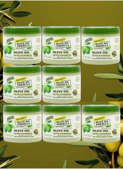 8 Pieces Olive Hairdress Cream Made With Olive Oil Vitamen E 150 Grams