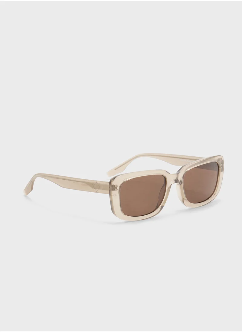 كونفرس Modified Rectangle Sunglasses