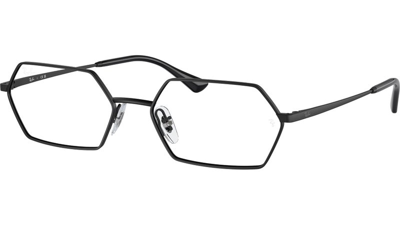 راي بان Unisex Ray-Ban RX6528 2503 Yevi Black RX Optical Frame - 56mm - Image 1