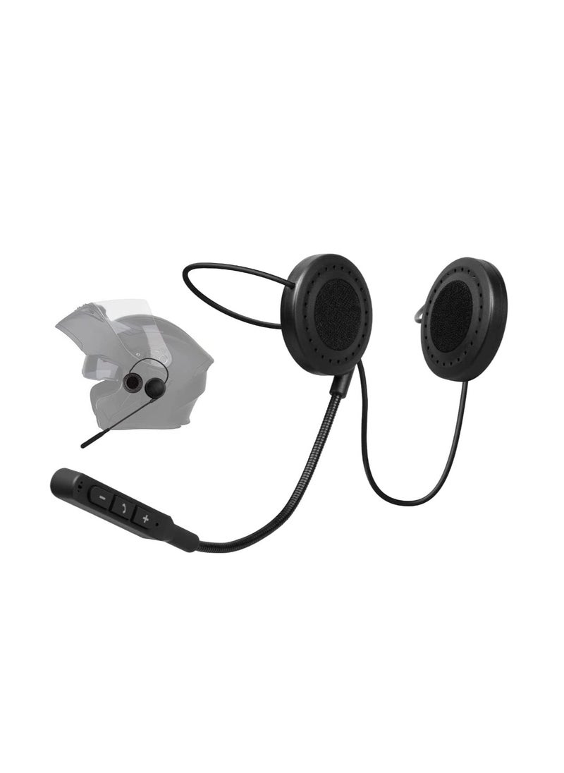 Generic - Motorbike Helmet Bluetooth 5.0 Headset with Stereo Sound Quality Waterproof Motorcycle Helmet Speaker for Riding, Skiing Sport Outdoor - Image 1