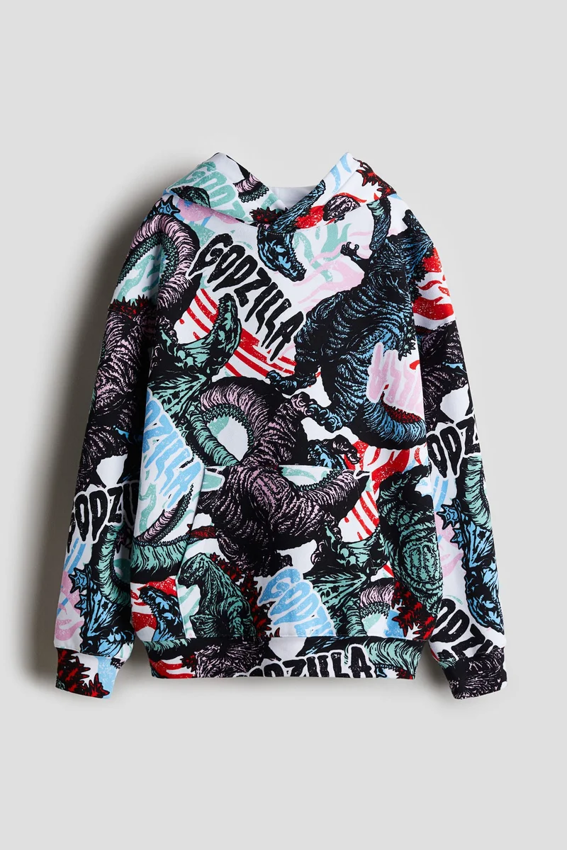 H&M Motif-detail hoodie