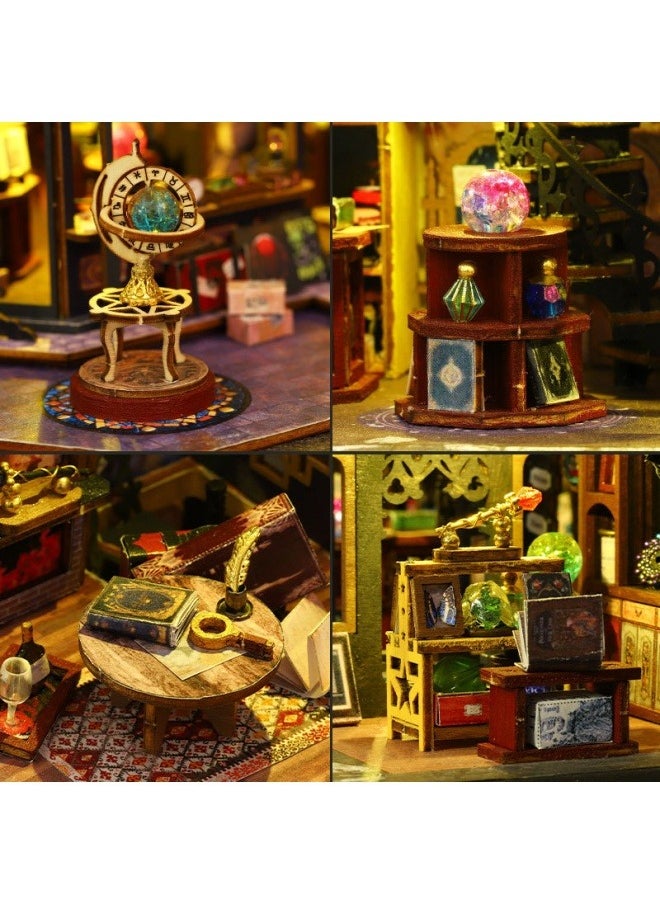 General Diy cottage Holo Magic City hand-assembled villa model decoration exquisite decompression birthday gift for men and women  - Image 3