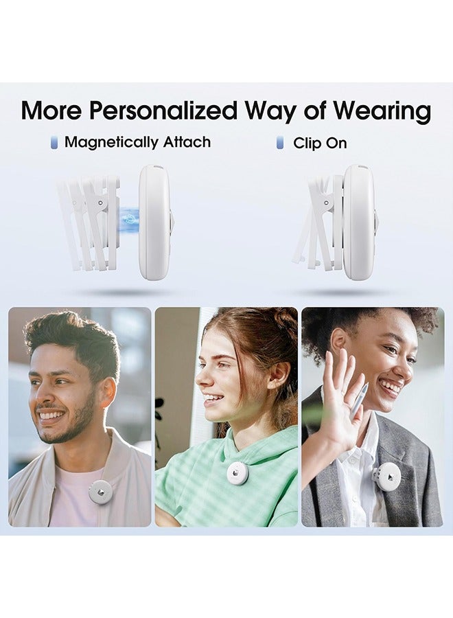 BOYA OMIC Wireless Lavalier Microphone for iPhone Android Type C Phone Noise Cancellation, 5h Battery Life, 164ft, USB-C Wireless Lapel Podcast Microphone Mic for Video Recording, Vlogging - Image 4