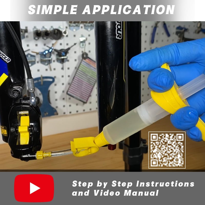 TerchPilet Bicycle DOT 5.1 Brake Fluid High Performance DOT Oil for SRAM/Hayes/Hope/Formula Hydraulic Disc Brakes,120ml/4oz - Image 3