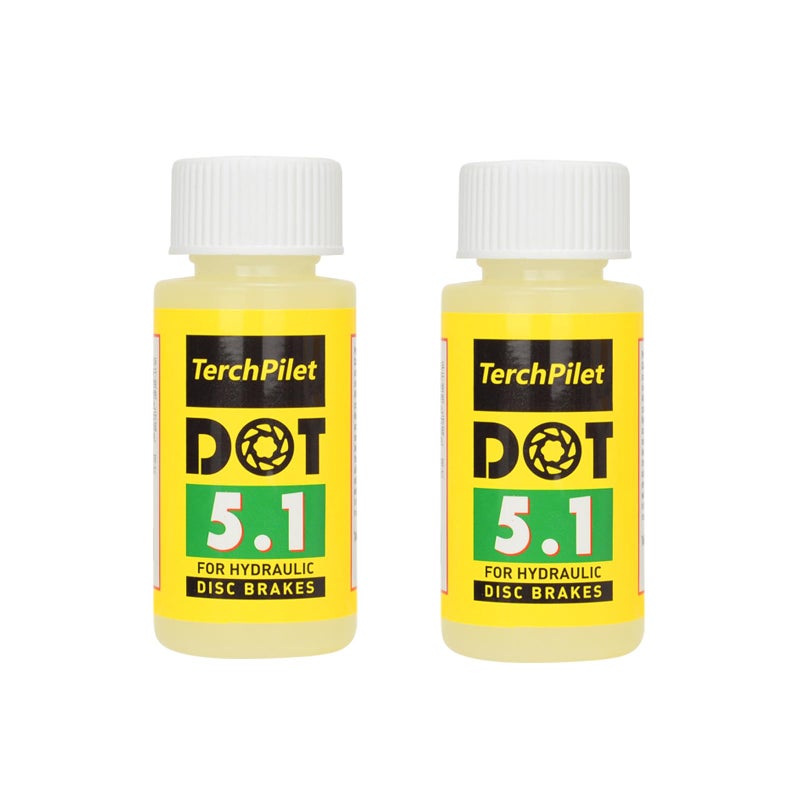 TerchPilet Bicycle DOT 5.1 Brake Fluid High Performance DOT Oil for SRAM/Hayes/Hope/Formula Hydraulic Disc Brakes,120ml/4oz - Image 1