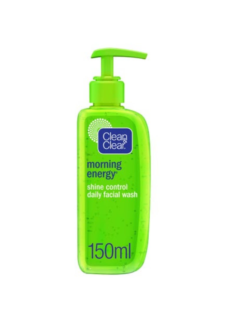 Clean & Clear Cleanandclear Shin Control Daily Facial Wash Lemongrass 150 Ml