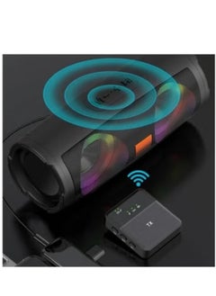 Tx 3-in-1 Square Wireless Lavalier Microphone for iPhone, Android. Speaker, Camera – 10-Hour Battery, Mini Microphone with Noise Reduction for Video Recording, Vlogging, YouTube, TikTok – SX31 Single Mic  - Image 3