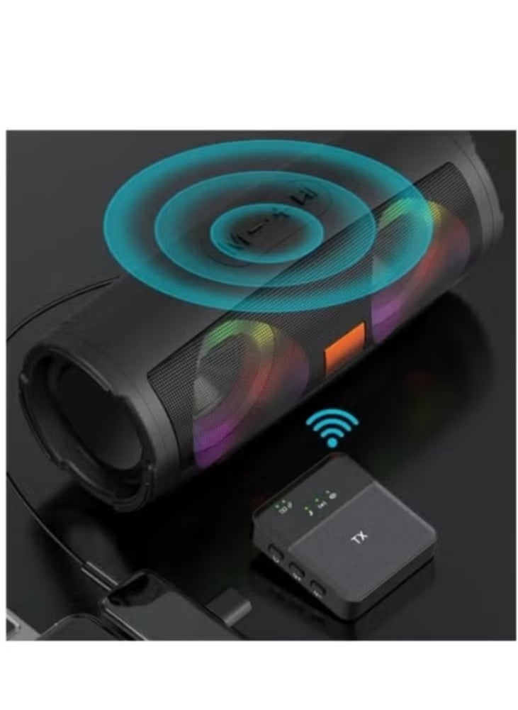 Tx - 3-in-1 Square Wireless Lavalier Microphone for iPhone, Android. Speaker, Camera – 10-Hour Battery, Mini Microphone with Noise Reduction for Video Recording, Vlogging, YouTube, TikTok – SX31 Single Mic - Image 1