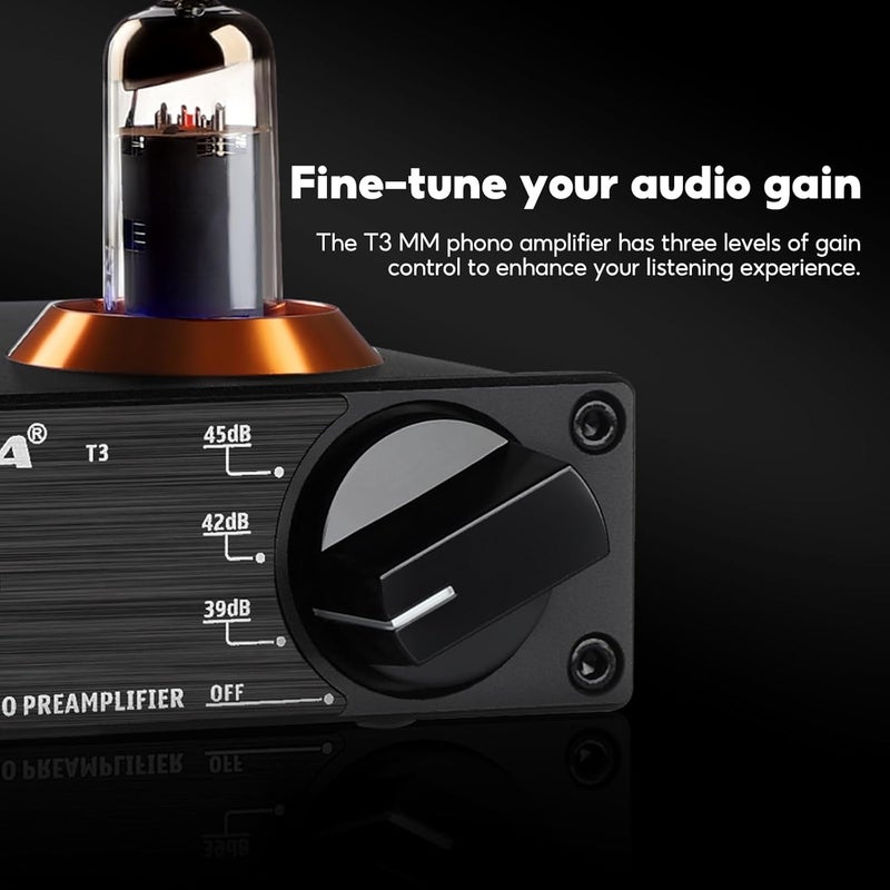 AIYIMA مضخم الصوت الأنبوبي T3 HiFi MM لمشغل الأسطوانات - Image 4