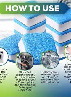True Fresh Washing Machine Cleaner Tablets, 15 Solid Deep Cleaning Tablet, Finally Clean All Washers Machines Including HE Front Loader Top Load  - Image 4