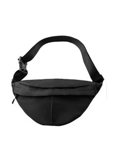 Generic Crossbody and waist bag for women and men - practical, comfortable and light - freedom of movement - protects all our belongings from the rain - black,  - Image 2