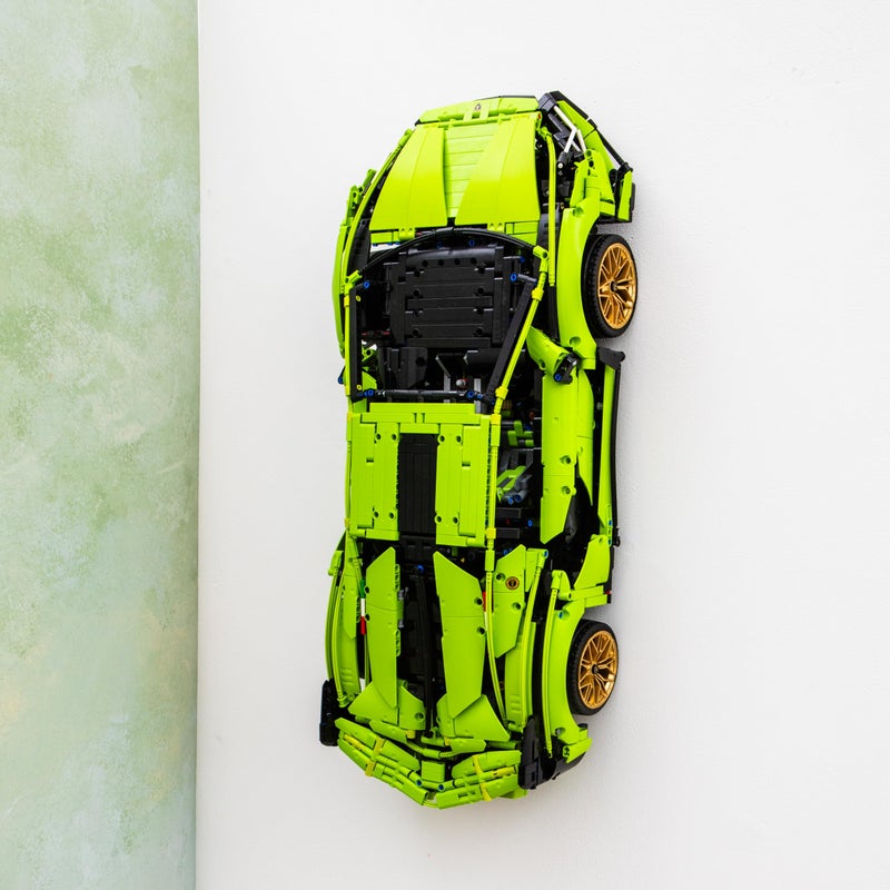 Brickify Wall Mount Display Bracket for Lamborghini Sin FKP 37 Lego Technic Model Easy to Install Made in The UK - Image 2