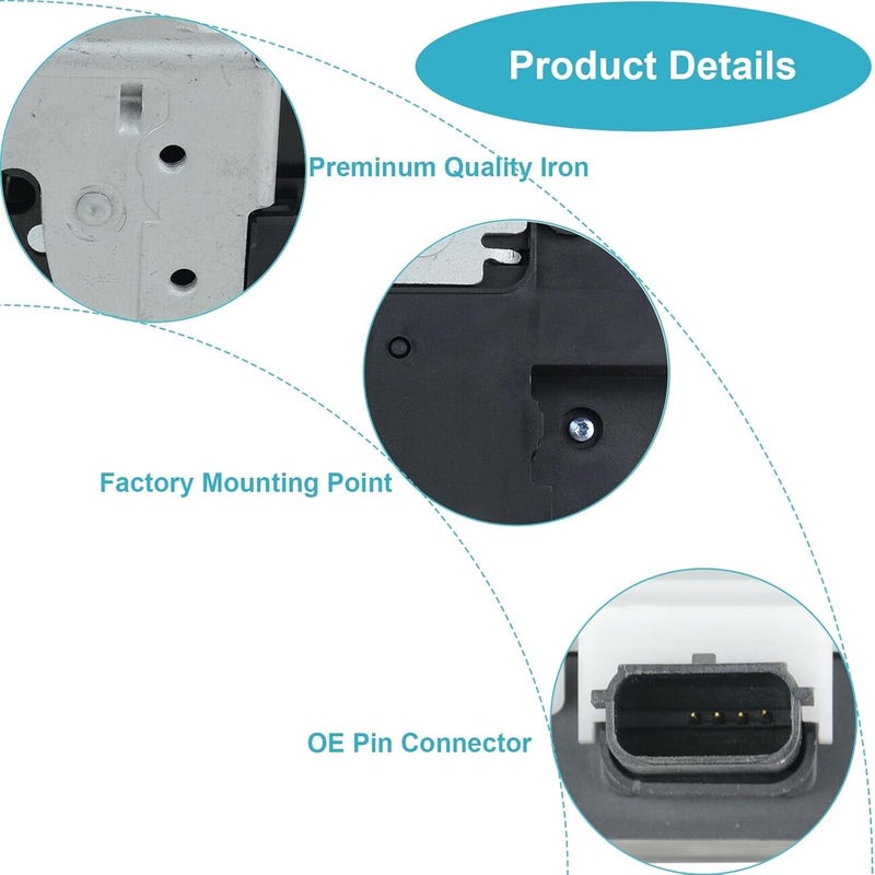 Ensun 9L3Z5421812A Door Lock Actuator Latch Assembly for Front Right Passenger Side - Image 2
